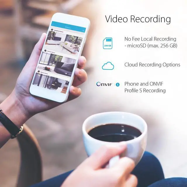 Alt view image 4 of 6 - D-Link Pro Series Compact Full HD Pro Wi-Fi Camera w/1080p, Sound & Motion Detection, 2-Way Audio, Cloud & Local Recording, Night Vision (DCS-6100LHV2)