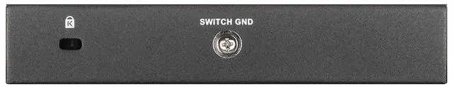 Alt view image 3 of 6 - D-Link 5-Port Gigabit Smart Managed PoE-Powered Switch | PoE Extender | 2 PoE pass-through ports | Metal Compact| NDAA Compliant - (DGS-1100-05PDV2)