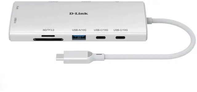 Main image of D-Link 10-in-1 USB-C Hub (DUP-A01)