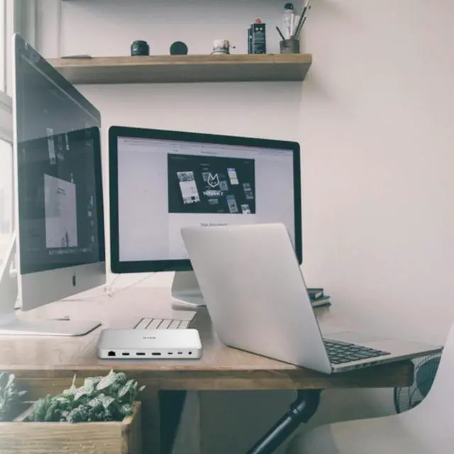 Alt view image 3 of 7 - D-Link 9-in-1 USB4 Docking Station with Dual 8K Display Ports (DUF-901)