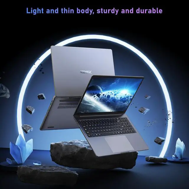 Alt view image 6 of 7 - ACEMAGIC Laptop Computer 16 inch FHD Display, 16GB RAM 512GB ROM with Quad-Core Intel N95(4C/4T, Up to 3.4GHz) Windows 11 Laptop Support WiFi, BT5.0, 1MP Webcam, 3*USB3.2, Type_C