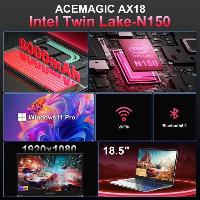 ACEMAGIC Laptop Computer, 16GB DDR4 512GB SSD, 18.5 Inch ACEMAGIC Laptop Computer, 16GB DDR4 512GB SSD, 18.5 Inch