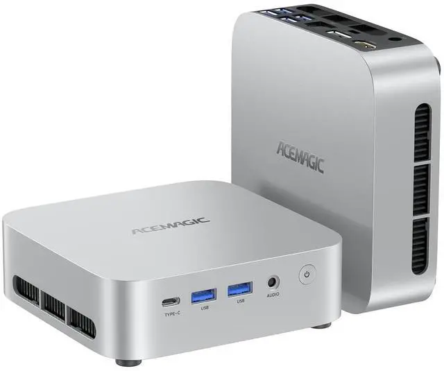 ACEMAGIC Mini Gaming PC W1 R7 8745HS(up to 4.9Ghz) Mini PC with