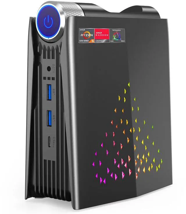 Main image of ACEMAGIC Mini Gaming PC ,AMD Ryzen 7 5700U 8T/16C 32GB DDR4 1TB NVME SSD Mini Desktop Computer,Windows 11 Pro Mini PC Gaming WiFi6/BT5.2,4K UHD/RGB Lights/3 Adjustable Mode,Display for Business