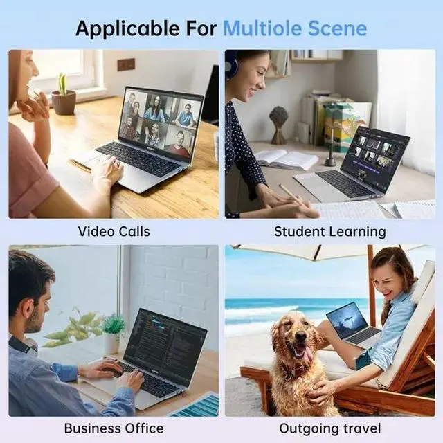 Alt view image 4 of 4 - ACEMAGIC Laptop 17.3 FHD Intel Alder Lake N97 up to 3.6GHz 16GB DDR4 512GB SSD with Windows 11 Pro