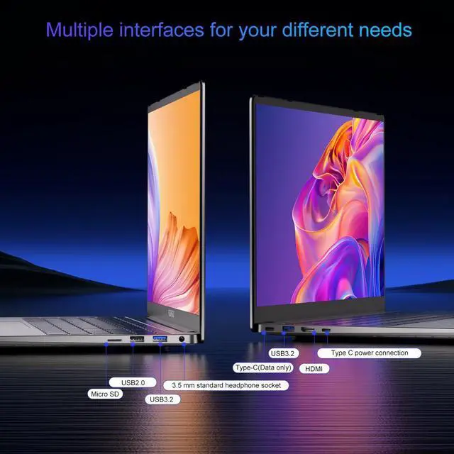 Alt view image 7 of 7 - ACEMAGIC Gaming Laptop 15.6-in AMD Ryzen 7 5825U(8C/16T), Radeon RX Vega 8 Graphics,15.6 FHD Display,16GB RAM 512GB NVMe SSD Laptop Computer with Backlit KB,Type_C (Full Function),WiFi 6, 53Wh Battery