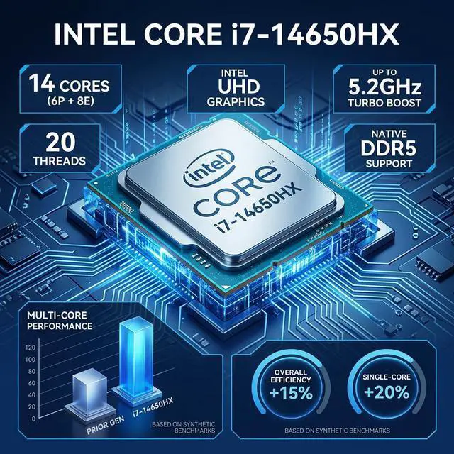 Alt view image 2 of 7 - ACEMAGIC Mini Gaming PC ,Intel Core i7-14650HX 32GB DDR4 1TB NVME SSD Mini Desktop Computer,Windows 11 Pro Mini PC Gaming WiFi6/BT5.2,4K UHD/RGB Lights/3 Adjustable Mode,Display for Business
