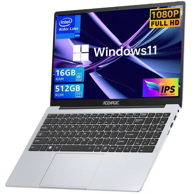 Main image of Laptop 15.6 FHD 8GB 256GB Intel Core i3-8109U with Windows 11 Pro,Graphite, WiFi 5, Full-Featured Type-C, Gray