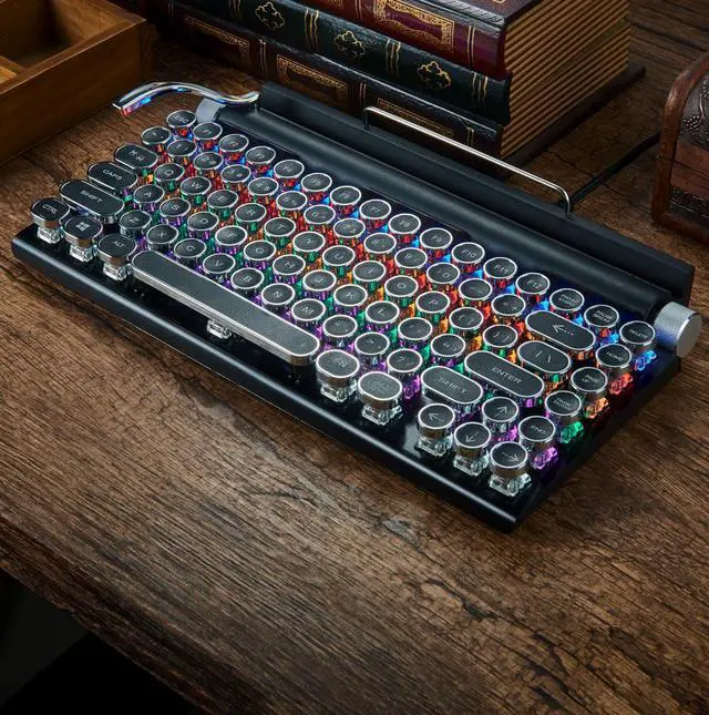 Retro Mechanical Keyboard 本体 Amazon.com: 8Bitdo Retro Mechanical Keyboard, Bluetooth/2.4G