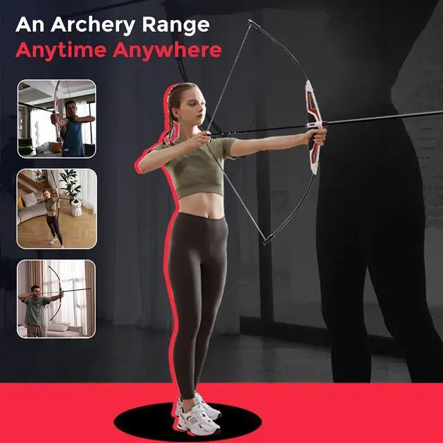 Alt view image 2 of 7 - WONDERFITTER Artemis VR Game Bow, VR Attachment, Immersive Virtual Archery Experience (10lbs Smart bow, Arrow Barrel Module, Bowstring, 2 x Bow Limbs, 7+ Digital Archery Games)