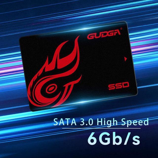 Alt view image 2 of 6 - GUDGA SSD Internal Solid State Drive 2.5 Inch 240GB SATA III 3D TLC NAND Flash 6Gbps Data Storage for PC Laptop Desktop Transfer