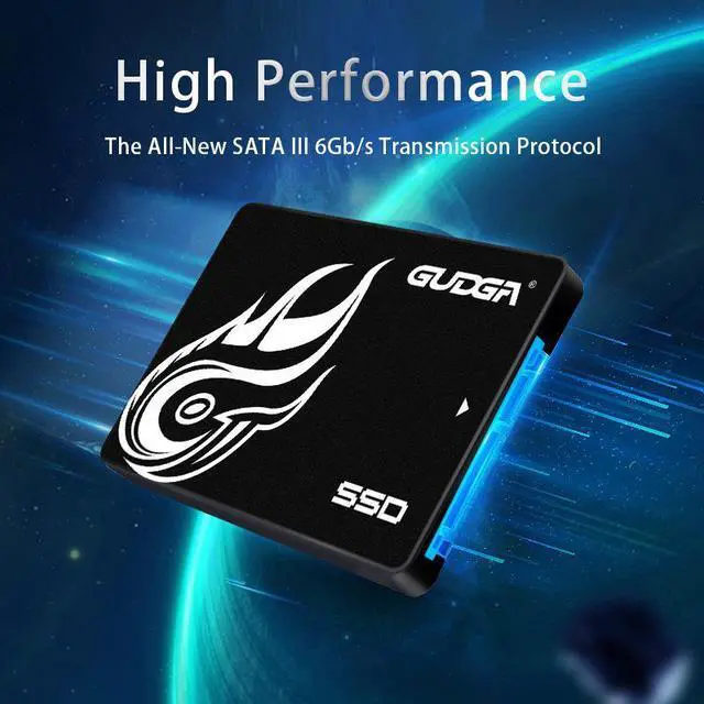 Alt view image 3 of 5 - GUDGA SSD Internal Solid State Drive 2.5 Inch 1TB SATA III 3D TLC NAND Flash 6Gbps Data Storage for PC Laptop Desktop Transfer