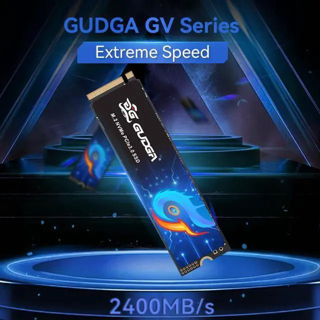 Alt view image 2 of 7 - GUDGA M2 SSD NVMe 128GB M.2 2280 PCIe Gen 3.0X4 SSD Internal Solid State Drive Computer Disk Data Storage 3D TLC NAND Flash Hard Drives For PC Desktop Laptop