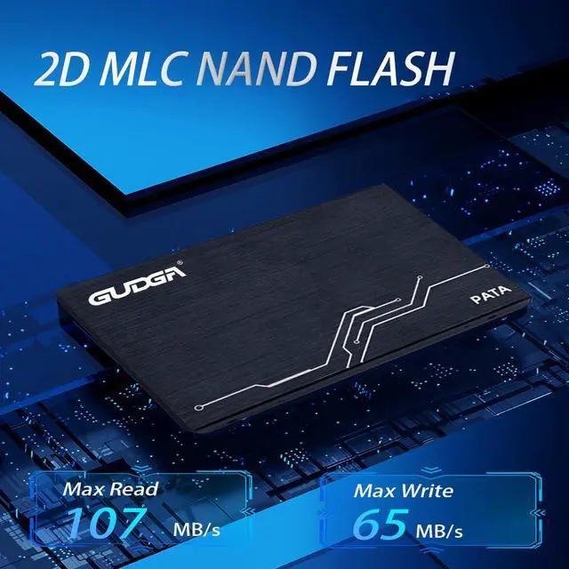Alt view image 4 of 6 - GUDGA 32GB 2.5 inch PATA/IDE SSD, MLC Flash SM2236 Controller Internal Solid State Disk