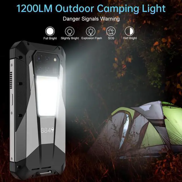 Alt view image 6 of 7 - 8849 Tank 3 Pro 18GB RAM+512GB ROM 100 Lumens 120Hz Projector 23800mAh 5G 200MP Camera NFC