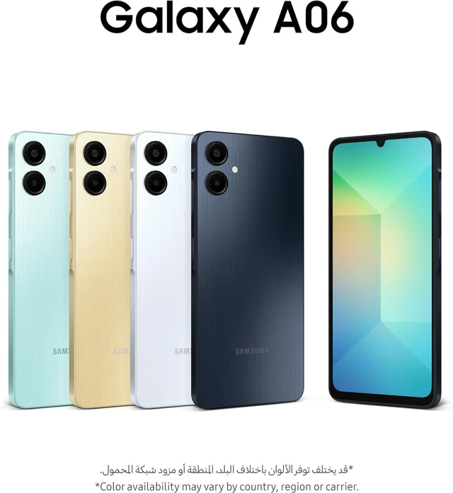 Alt view image 3 of 3 - Samsung Galaxy A06 64GB Dual Sim International Model Brand New, Black (SM-A065F/DS)
