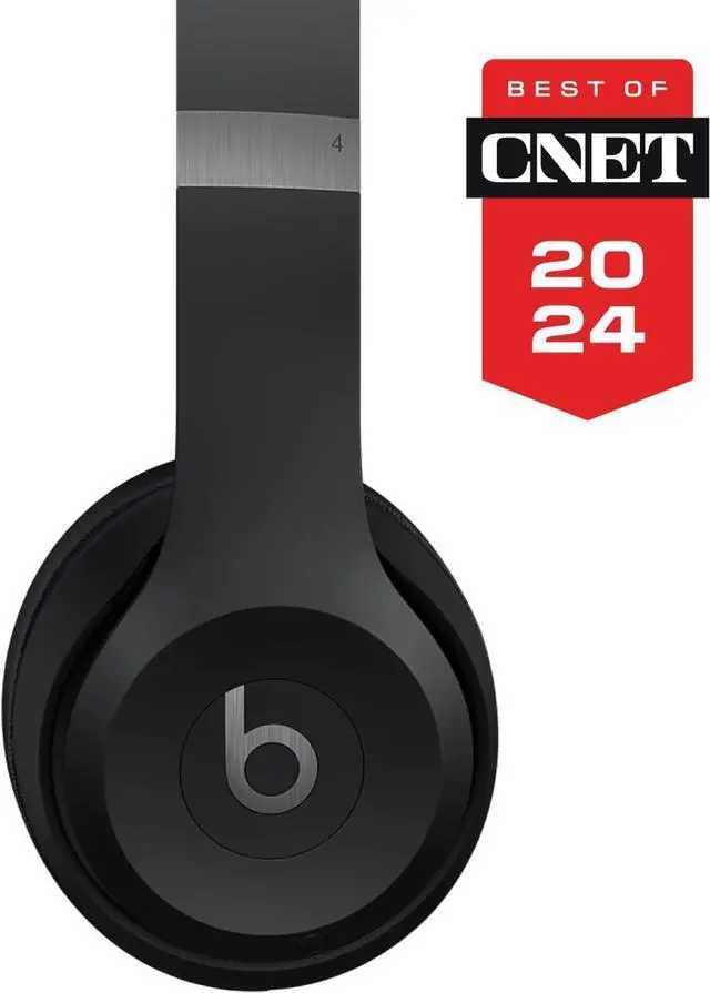 Alt view image 2 of 7 - Beats Solo 4 - Wireless Bluetooth On-Ear Headphones  Apple & Android Compatible  Up to 50 Hours of Battery Life - Matte Black