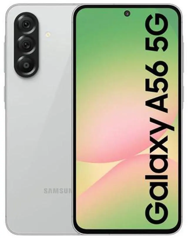 Main image of Samsung Galaxy A56 5G 128GB Dual Sim, International Model (Brand New), SM-A556E/DS Awesome Gray