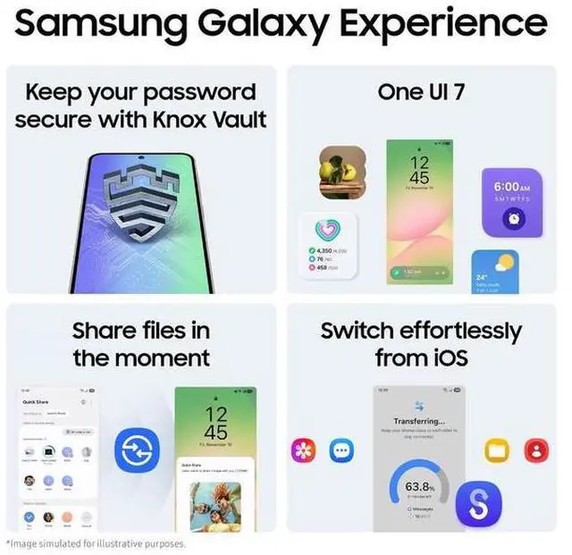 Alt view image 4 of 6 - Samsung Galaxy A56 5G 128GB Dual Sim, International Model (Brand New), SM-A556E/DS Awesome Gray