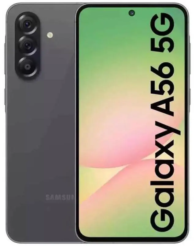 Main image of Samsung Galaxy A56 5G 128GB Dual Sim, International Model (Brand New), SM-A556E/DS Awesome Graphite - OEM
