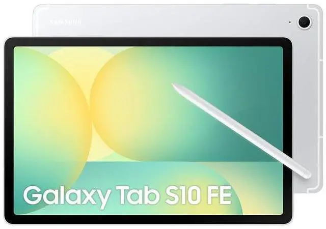 Main image of Samsung Galaxy Tab S10 FE | 128GB  AI Tablet, 10.9, 90Hz, 13MP Camera | IP68, S Pen Included, (Canadian Model)  Brand New Silver