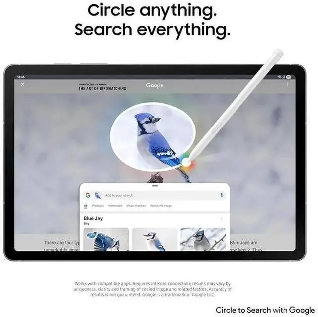 Alt view image 5 of 7 - Samsung Galaxy Tab S10 FE 128GB  AI Tablet, 10.9, 90Hz, 13MP Camera, IP68, S Pen Included (International Model)  Brand New Light Blue