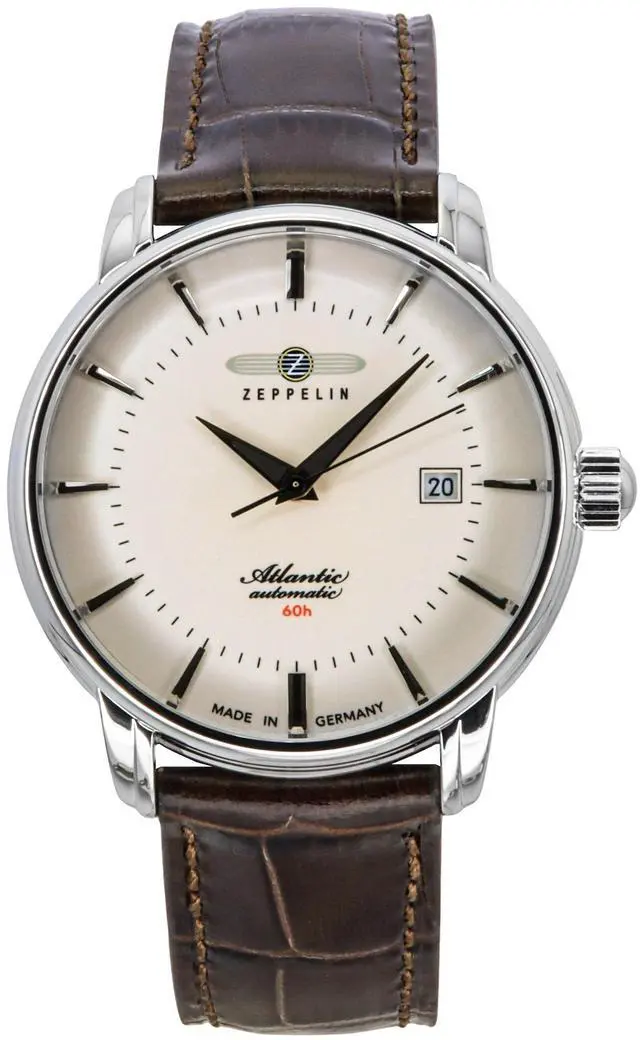 Main image of Zeppelin Atlantic Beige Dial Automatic Dress Men's Watch 84605