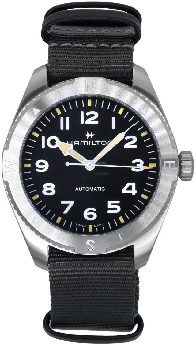 Main image of Hamilton Khaki Field Black Dial Casual Automatic 100M Unisex Watch H70315930