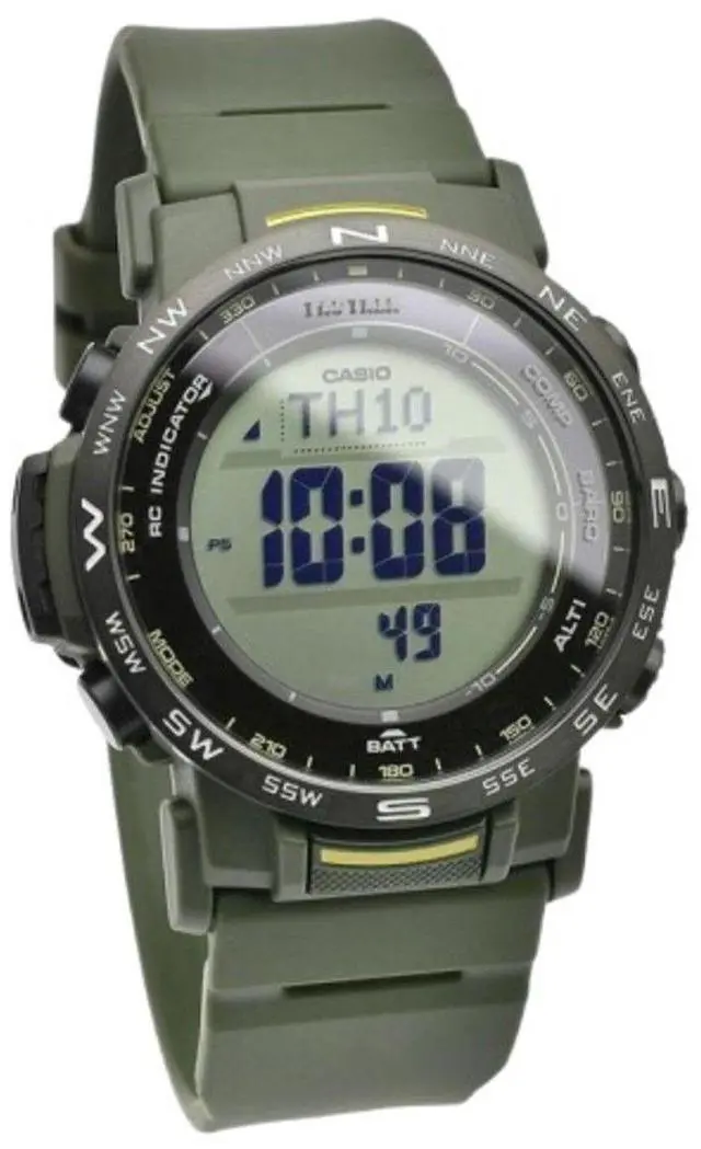Main image of Casio Pro Trek Bkack Dial Solar Sports 100M Unisex Watch PRW-35Y-3B