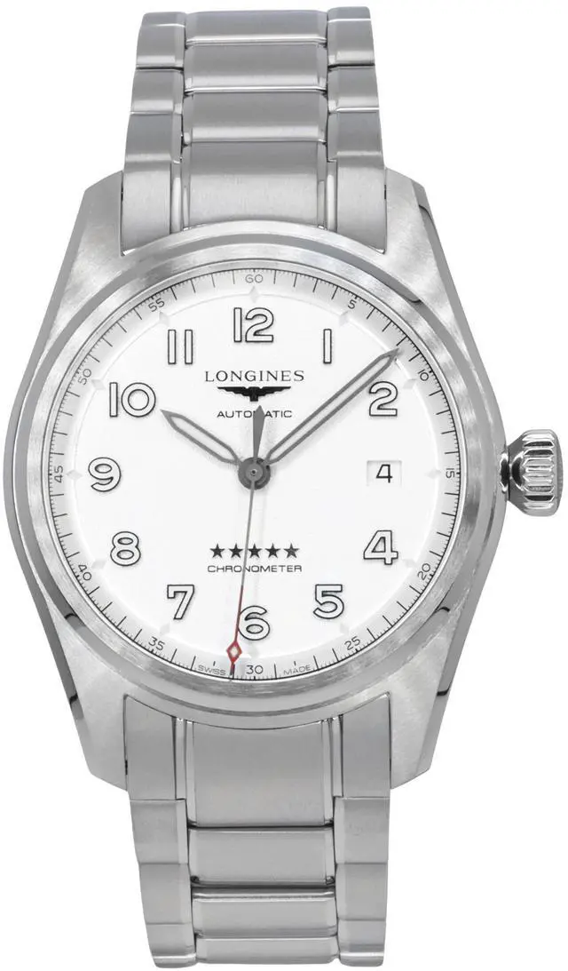 Main image of Longines Spirit Silver Dial Automatic Casual 100M Men's Watch L3.810.4.73.6