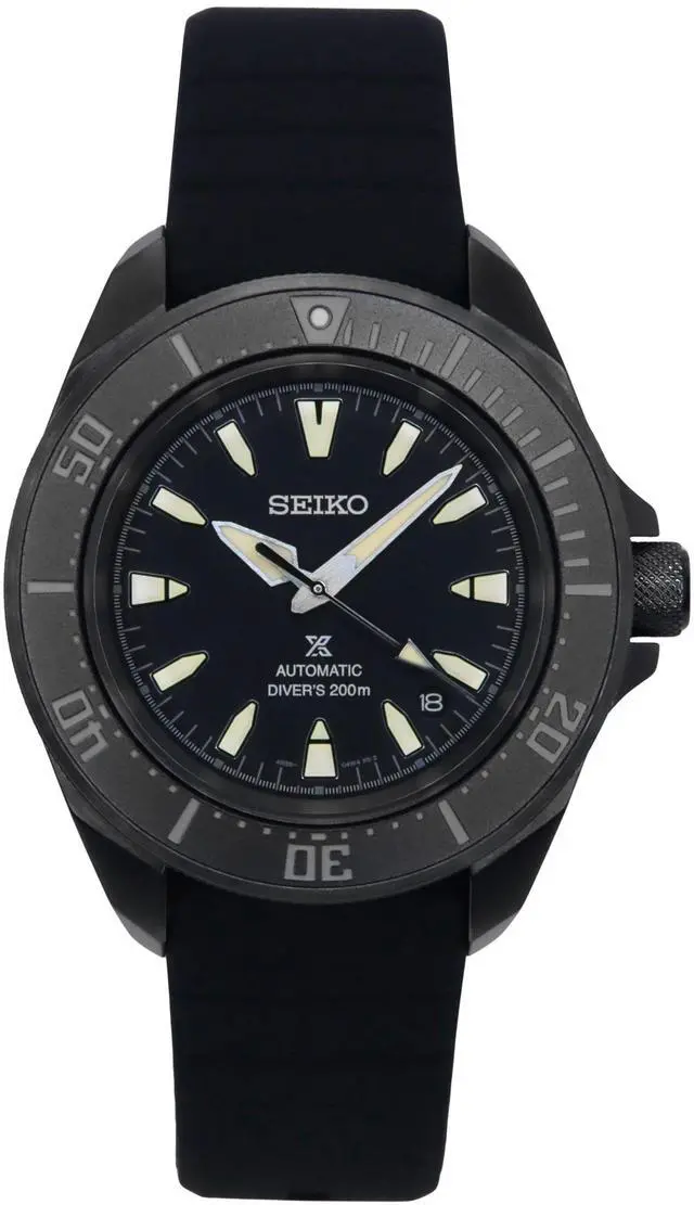 Main image of Seiko Prospex Black Dial Automatic Diver's 200M Men's Watch SRPL15K1