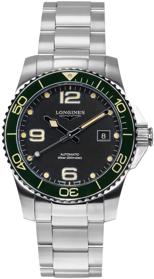 Main image of Longines Black Dial Automatic Diver's 300M Men's Watch L3.781.4.05.6