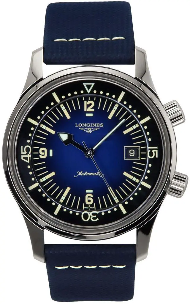 Main image of Longines Legend Diver Blue Dial Automatic 300M Men's Watch L3.774.4.90.2