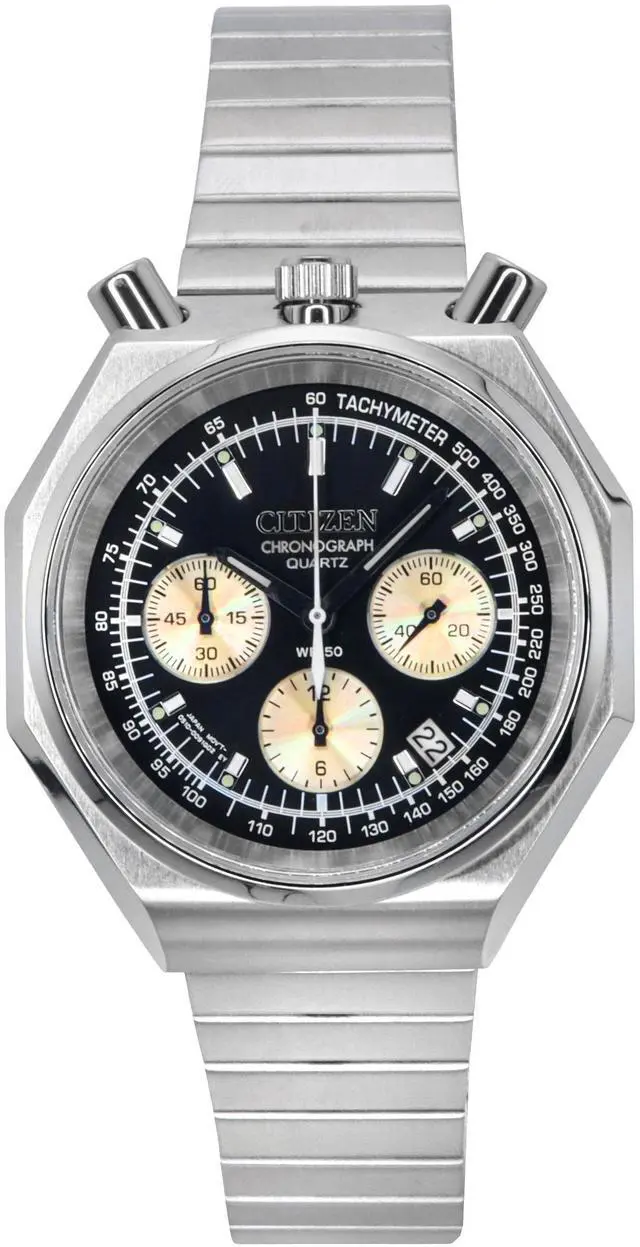 Main image of Citizen Tsuno Bull Head Chronograph Black Dial Quartz Men's Watch AN3700-54E