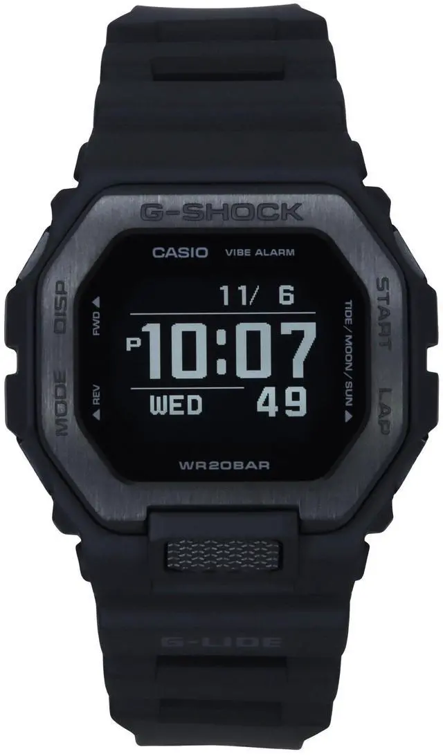 Alt view image 9 of 11 - Casio GBX-100NS-1 Men's G-Shock Digital Dial Watch With Resin Strap - Black