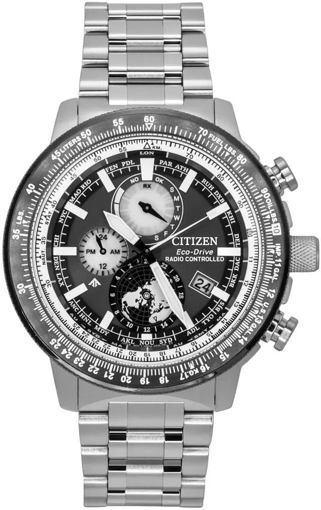 Main image of Citizen Promaster Geo Trekker Grey Dial Eco-Drive 200M Men's Watch BY3006-53H