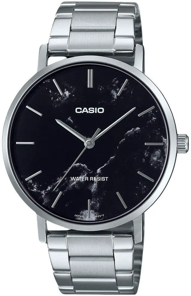 Main image of Casio Standard Analog Black Dial Dress Quartz Men's Watch MTP-VT01DM-1A