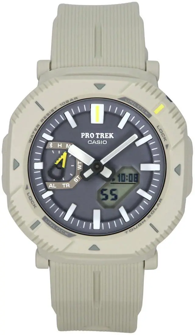 Main image of Casio Pro Trek Gray Dial Tough Solar Sports 100M Men's Watch PRJ-B001-7
