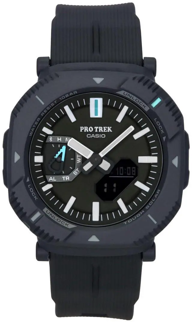 Main image of Casio Pro Trek Green Dial Tough Solar Sports 100M Men's Watch PRJ-B001-1