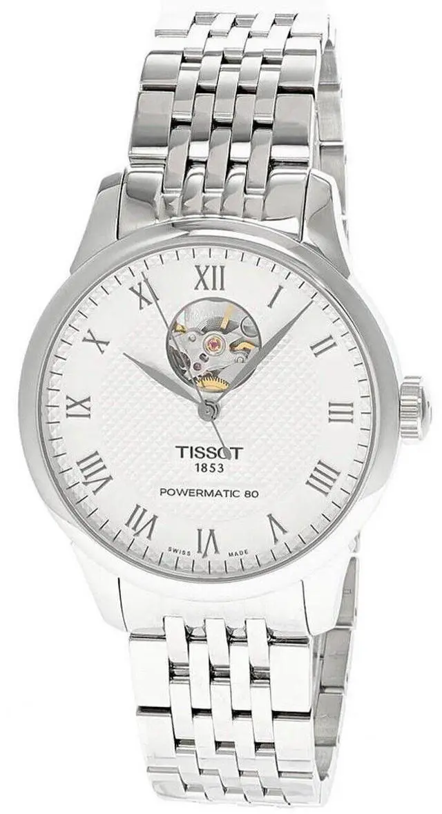 Main image of Tissot Le Locle Open Heart Silver Dial Automatic Men's Watch T006.407.11.033.02
