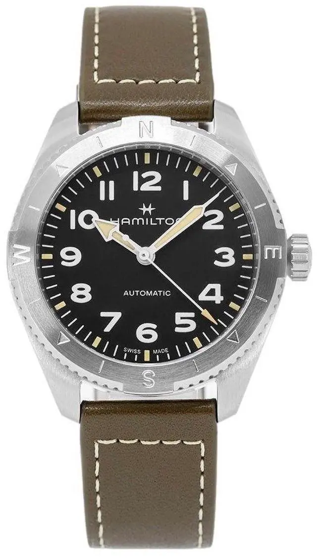 Main image of Hamilton Khaki Field Black Dial Sports Automatic 100M Men's Watch H70315830