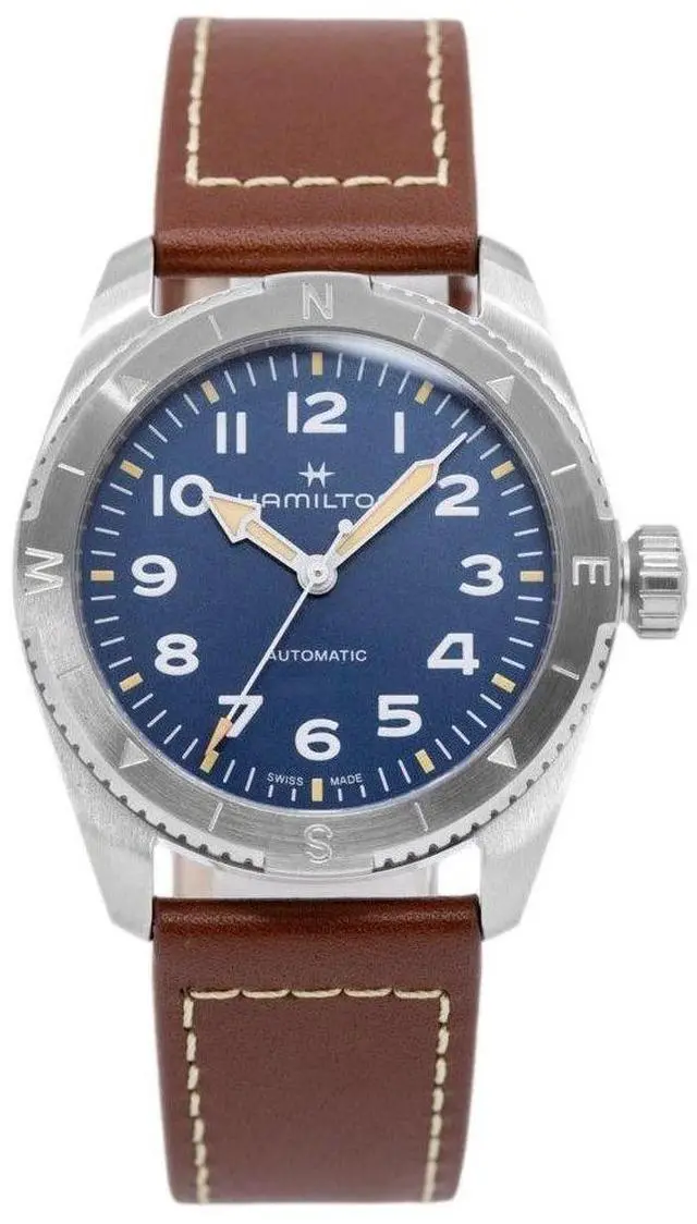 Main image of Hamilton Khaki Field Blue Dial Sports Automatic 100M Men's Watch H70225540