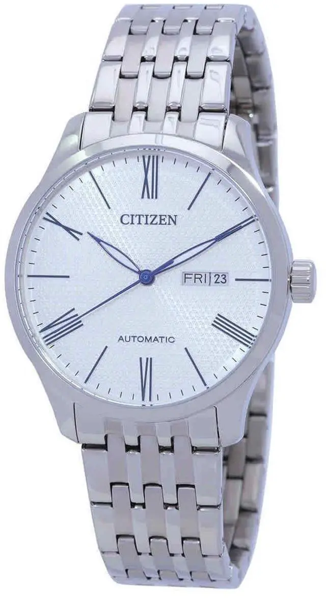 Main image of Citizen Stainless Steel White Dial Automatic NH8350-59B Men's Watch