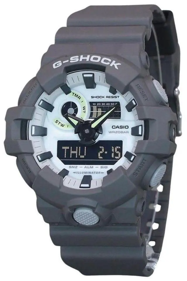 Main image of Casio G-Shock White Dial Quartz Sports 200M Men's Watch GA-700HD-8A