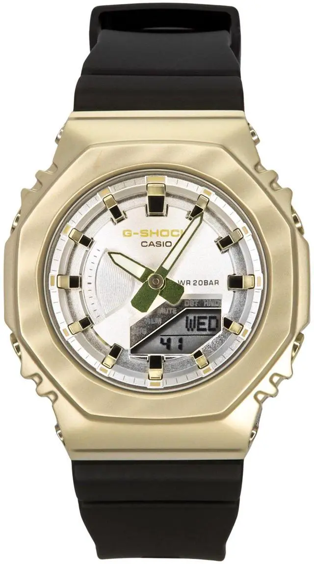 Main image of Casio G-Shock Siver Dial Quartz Sports 200M Ladies Watch GM-S2100BC-1A