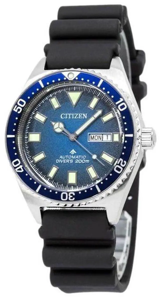 Main image of Citizen Promaster Blue Dial Automatic Diver's 200M Men's Watch NY0129-07L