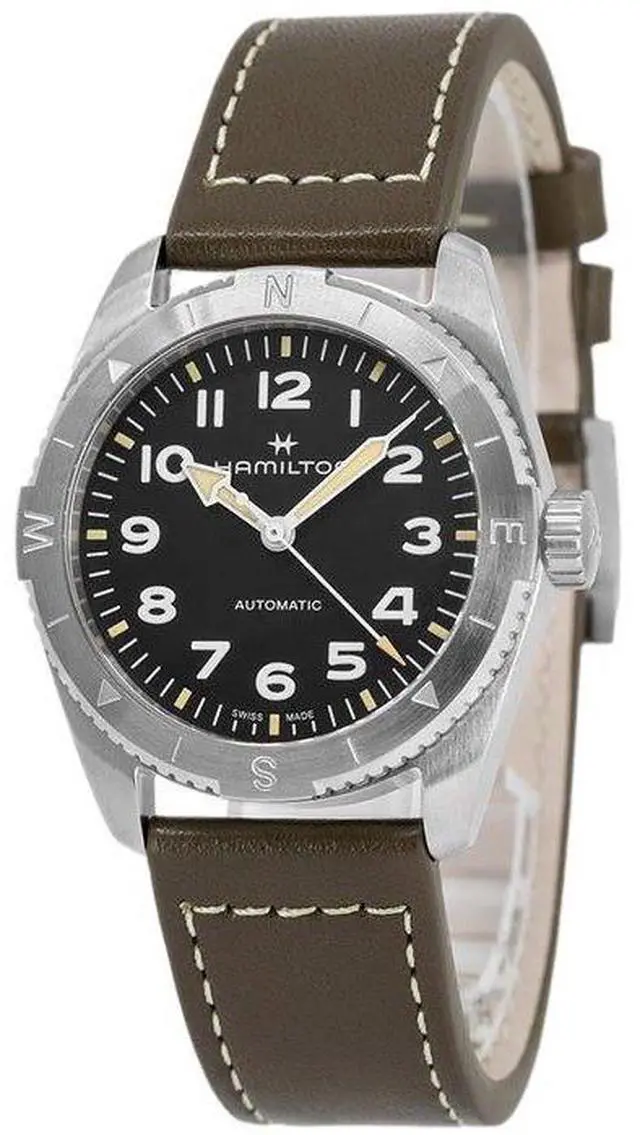 Main image of Hamilton Khaki Black Dial Automatic Casual 100M Men's Watch H70225830