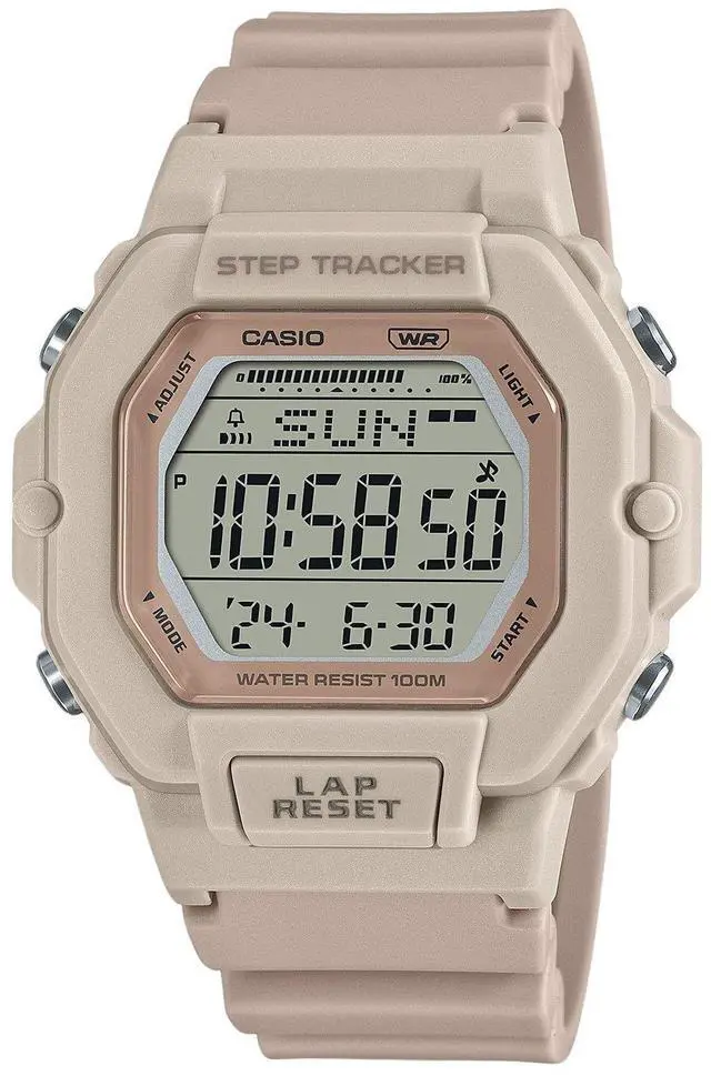 Main image of Casio Standard Digital Step Tracker Resin Strap Quartz LWS-2200H-4 Unisex Watch