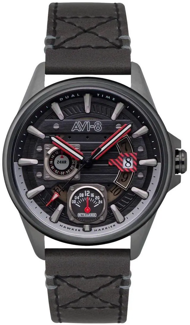 Main image of AVI-8 Hawker Harrier Black Dial Quartz Casual Men's Watch AV-4098-04