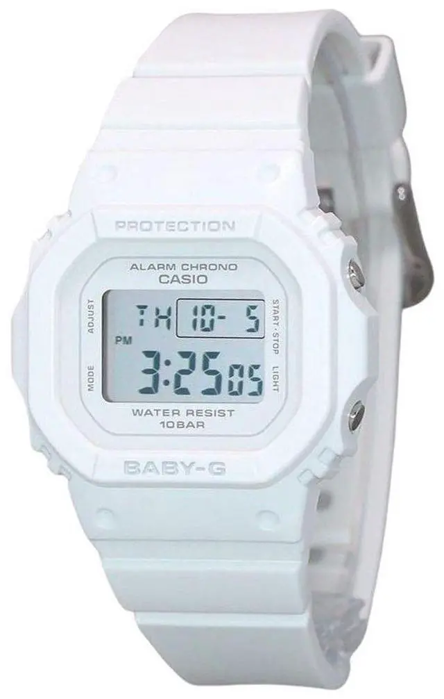 Main image of Casio Baby-G Digital White Resin Strap Quartz BGD-565U-7 100M Women's Watch